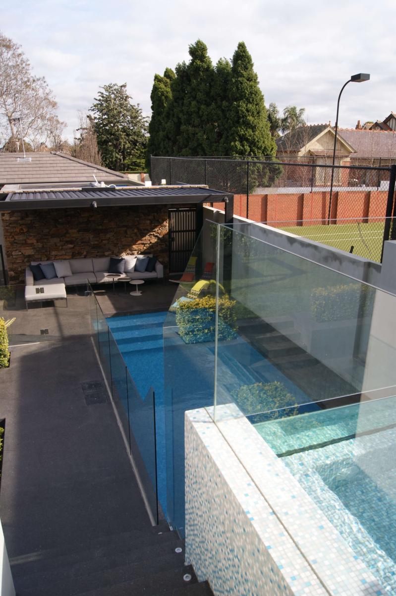 Custom glass pool fencing by Design Inferno Glass in Keilor Park